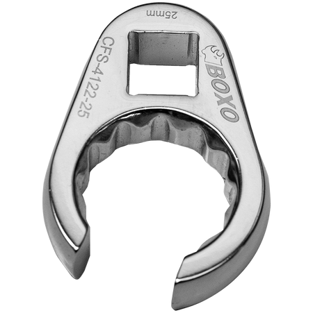 BOXO 3/8" 12PT Crow Foot Wrenches - Sizes 10mm to 19mm