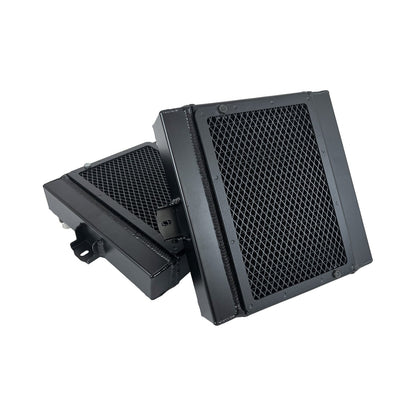 CSF BMW M3/M4/M2 Competition Auxiliary Radiators w/ Rock Guards (F80/F82/F83/F87) Sold Individually