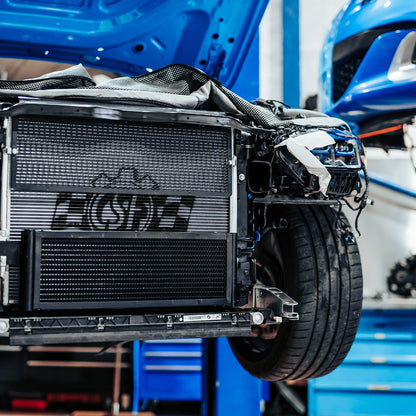 CSF BMW M2/M3/M4 S58 ZF8 Transmission Oil Cooler With Rock Guard (G80/G81/G82/G83/G87)
