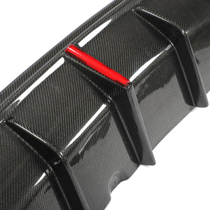 Carbon Fiber Rear Diffuser for G22 4 Series w/ LED Brake Light
