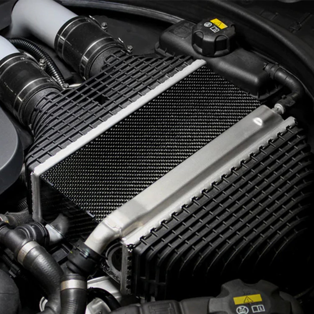 Carbonex BMW S55 Charge Cooler Cover In Pre Preg Carbon Fibre (F80 M3, F82 M4 & F87 M2 Competition)