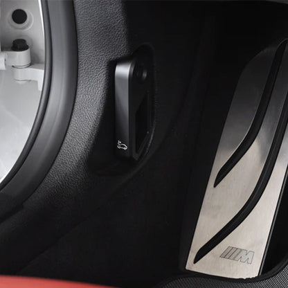 Carbonex BMW F Series Bonnet Hood Latch Handle In Black (1-4 Series including M Cars)