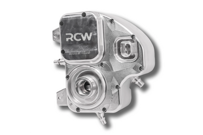 RCW S63TU4 Billet Coolant Reservoir, BMW – F90 M5 & F91/F92/F93 M8 – 17137889450