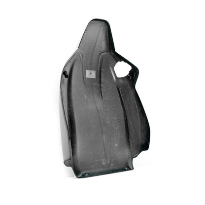 Custom Carbon BMW G Series Seat Back Covers In Gloss Carbon Fibre (4 Door Vehicles)
