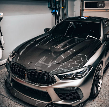 BMW Carbon hood double layered in and out dry Carbon Fibre M8 F91 F92 F92 G14 G15 G16 840d 840i M850i