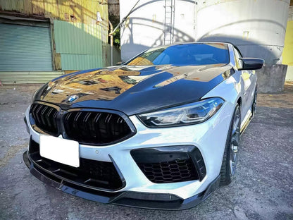BMW Carbon dry Carbon Fibre M8 F91 F92 F92 front bumper inlay