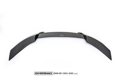 DRY CARBON FIBER FULL LEGNTH HIGH KICK STYLE REAR SPOILER FOR G15 F92 BMW M8 / M850I / 840I / 840d