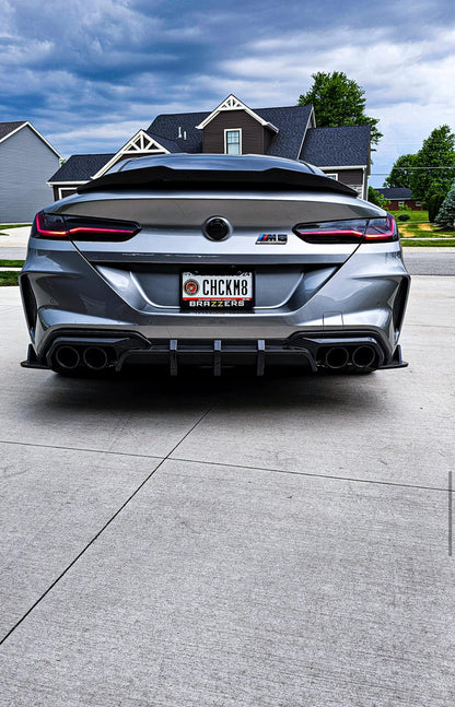 DRY CARBON FIBER PSM HIGH KICK STYLE REAR SPOILER FOR G15 G16 / F92 F93 BMW M8 / M850I / 840I / 840d SooQoo