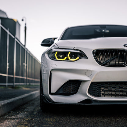 R44 BMW M2/2 Series CSL Yellow Daytime Running Lights LED Module Set (F87/F22/F23)