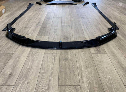 BMW G14 G15 G15 840i 840d M850i Gloss Black Diffuser side skirts front lip