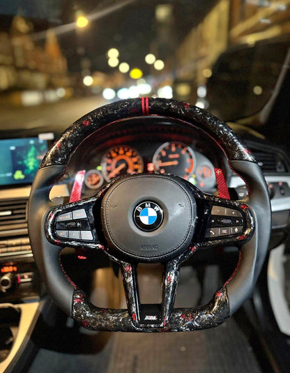 BMW Custom LCI Steering Wheel For BMW G14 G15 G16 F90 F92 F93 840i 840d M850i M8