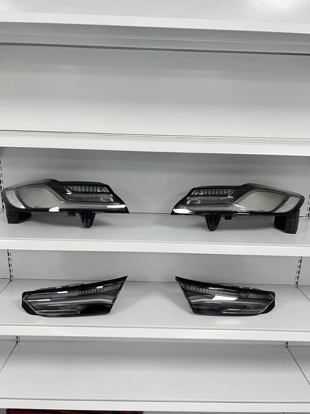 BMW 8 Series and M8 for G14 G15 G16 F91 F92 F93 M850i 840i 840d. Clear tail lights