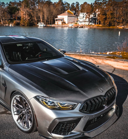 BMW Carbon hood double layered in and out dry Carbon Fibre M8 F91 F92 F92 G14 G15 G16 840d 840i M850i