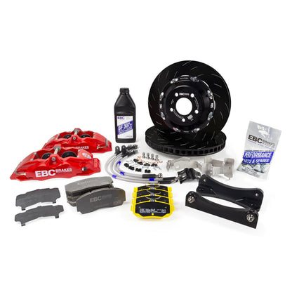 EBC Racing BMW F8X 6 Piston Apollo Front Big Brake Kit (F80 M3, F82 M4 & F87 M2)