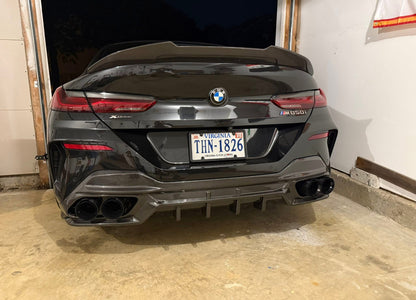 BMW G14 G15 G16 840i M850i Twin Tips DIY option. NOT suitable for 840d Quad