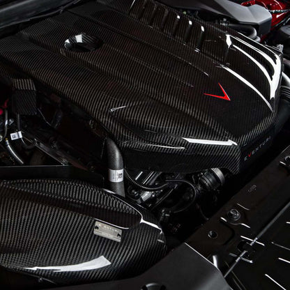 Eventuri Toyota Supra B58 Engine Cover In Black Carbon Fibre (A90)