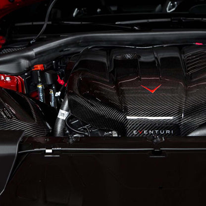 Eventuri Toyota Supra B58 Engine Cover In Black Carbon Fibre (A90)
