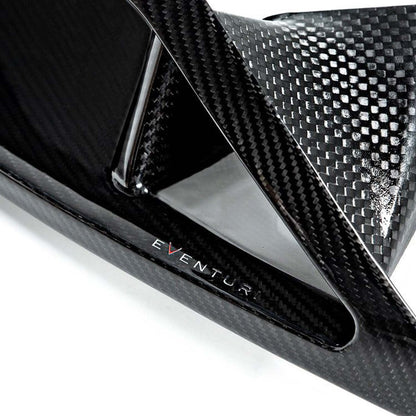 Eventuri Toyota Supra Headlamp Race Intake Duct In Black Carbon Fibre (A90)