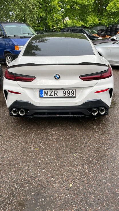 BMW G14 G15 G16 840i M850i Twin Tips DIY option. NOT suitable for 840d Quad