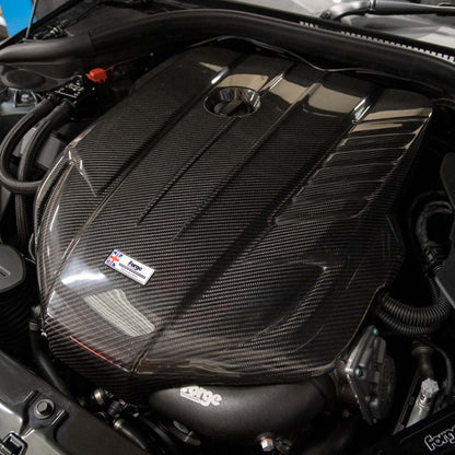 Forge Toyota Supra Engine Cover In Carbon Fibre (A90)