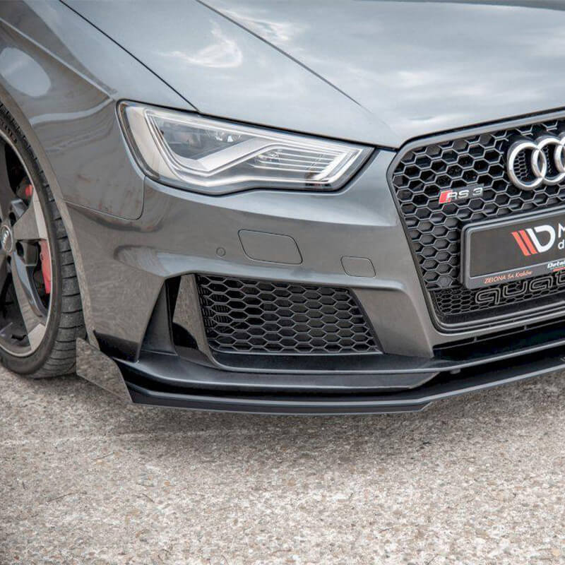 Maxton Front Splitter Flaps Audi RS3 8V Sportback (2015-2016)