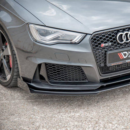 Maxton Front Splitter Flaps Audi RS3 8V Sportback (2015-2016)