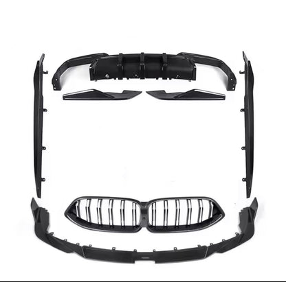 BMW SooQoo BODY KIT FOR M8 F91 F92 F93 SPOILER FRONT LIP SIDE SKIRTS DIFFUSER REFLECTOR COVERS GRILL pack