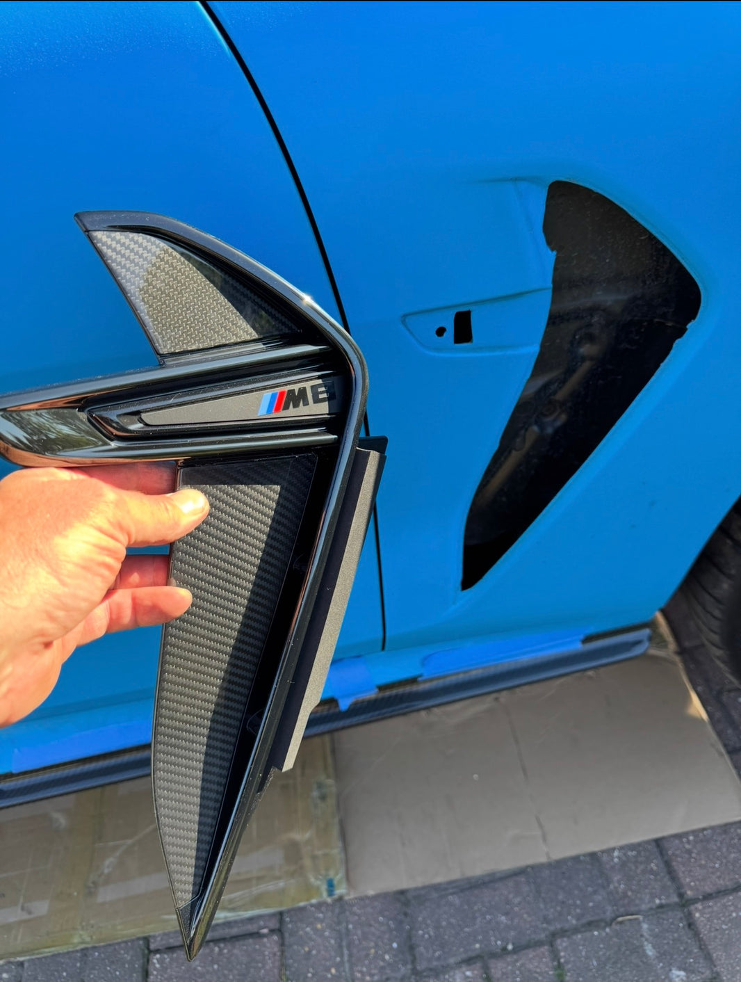 BMW M8 Genuine BMW side vent covers x 2
