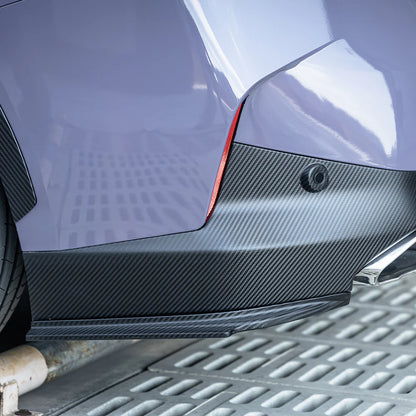 SOOQOO BMW G42 Prepreg Carbon Fiber Side Rear Diffuser