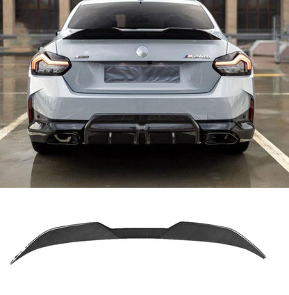 M Performance Carbon Fiber Rear Trunk Spoiler for G42 / G87 BMW 2 Series M2