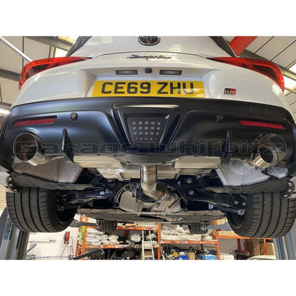 Garage Whifbitz Toyota Supra 3.5" Stainless Steel Exhaust (A90)