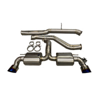 Garage Whifbitz Toyota Supra 3.5" Titanium Cat Back Exhaust System (A90)