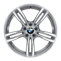 Genuine BMW 437M Alloy Wheels In Ferric Grey With Diamond Cut Finish For BMW F80 M3, F82 M4 & F87 M2