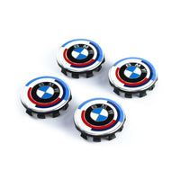 Genuine BMW M3/M4 50th Anniversary Heritage Centre Caps 50mm (G80/G82/G83)