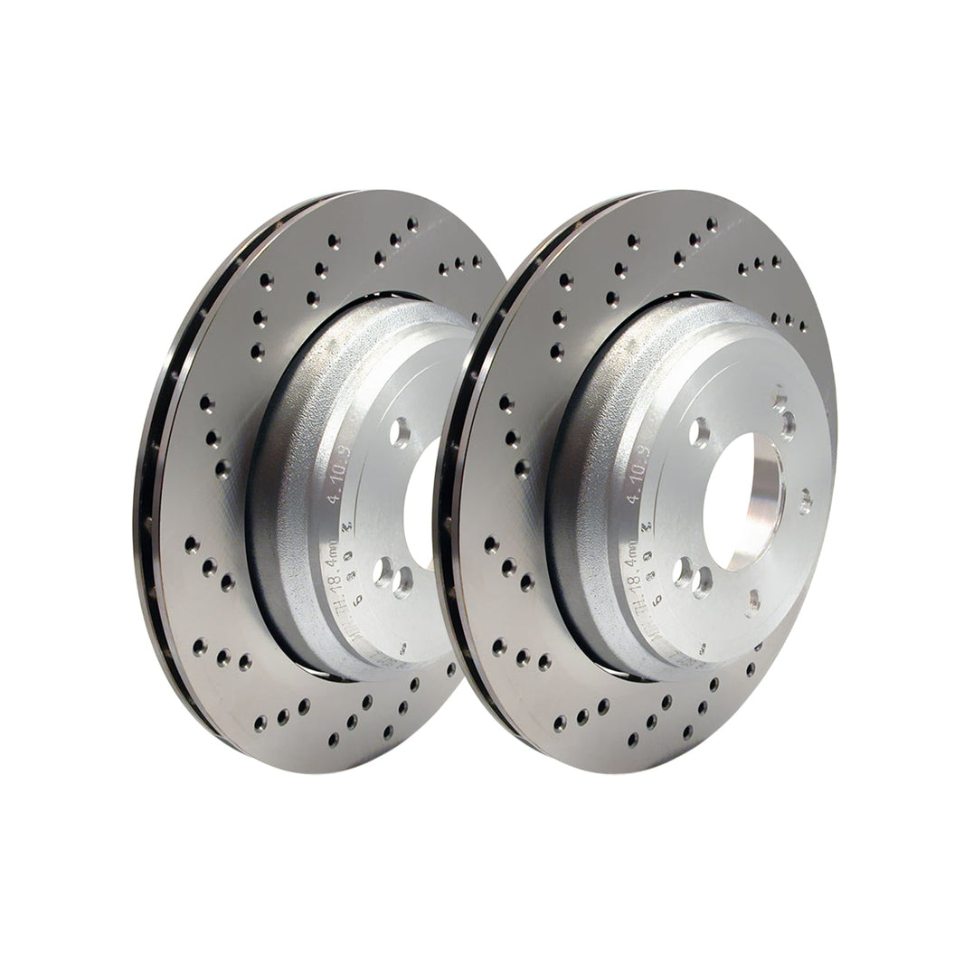 Genuine BMW OEM Rear Brake Discs/Rotors Pair For BMW E46 M3 & E85/E86 Z4 M