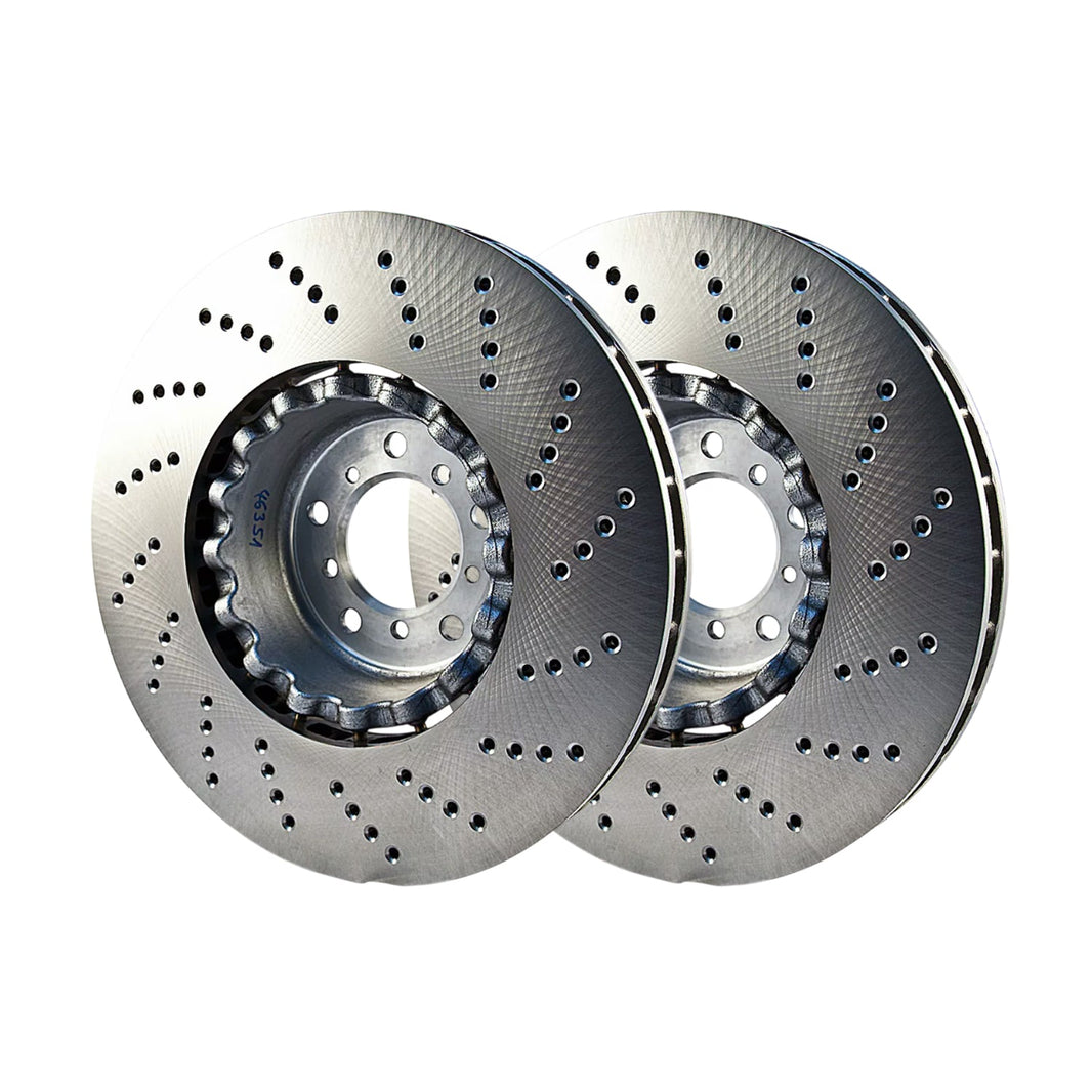 Genuine BMW OEM Front Brake Discs/Rotors Pair For BMW E60/E61 M5 & E63/E64 M6