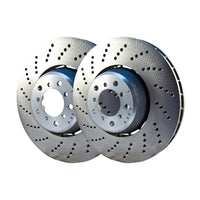 Genuine BMW OEM Front Brake Discs/Rotors Pair For BMW E60/E61 M5 & E63/E64 M6