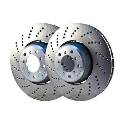 Genuine BMW OEM Front Brake Discs/Rotors Pair For BMW E60/E61 M5 & E63/E64 M6