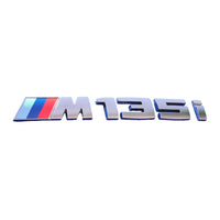 Genuine BMW M135i Replacement Badge In Silver (F40)