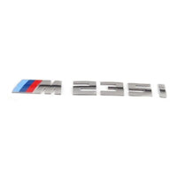 Genuine BMW M235i Replacement Badge In Silver (F44)