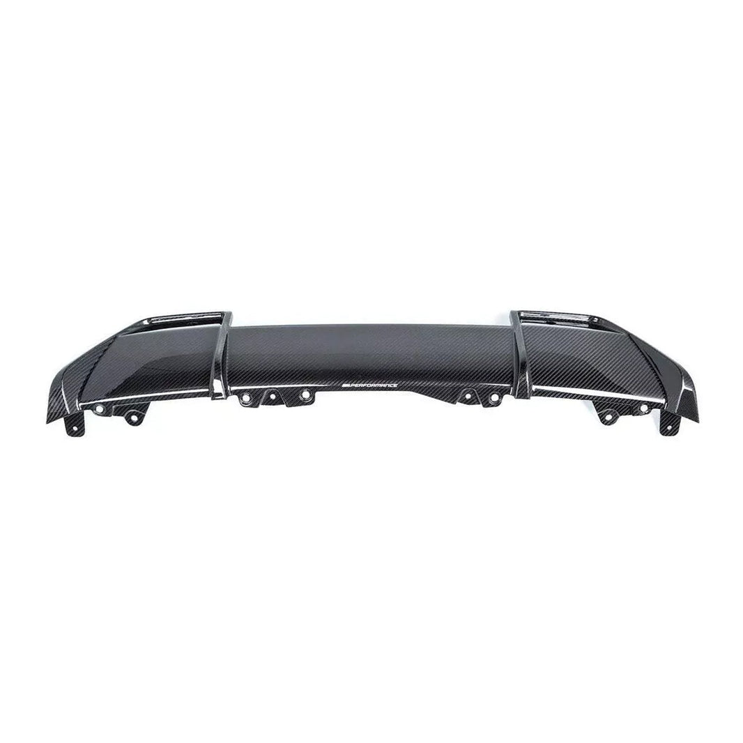 Genuine BMW F95 X5M & F96 X6M M Performance Rear Diffuser In Gloss Carbon Fibre