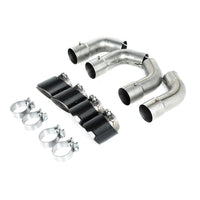 Genuine BMW F95 X5M & F96 X6M M Performance Exhaust Tips In Carbon Fibre & Titanium