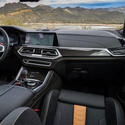 Genuine BMW F95 X5M, G05 X5, F96 X6M & G06 X6 Pre-LCI M Performance Carbon Fibre Dashboard Trim