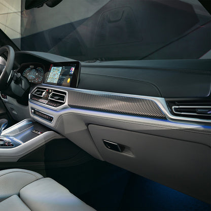 Genuine BMW F95 X5M, G05 X5, F96 X6M & G06 X6 Pre-LCI M Performance Carbon Fibre Dashboard Trim