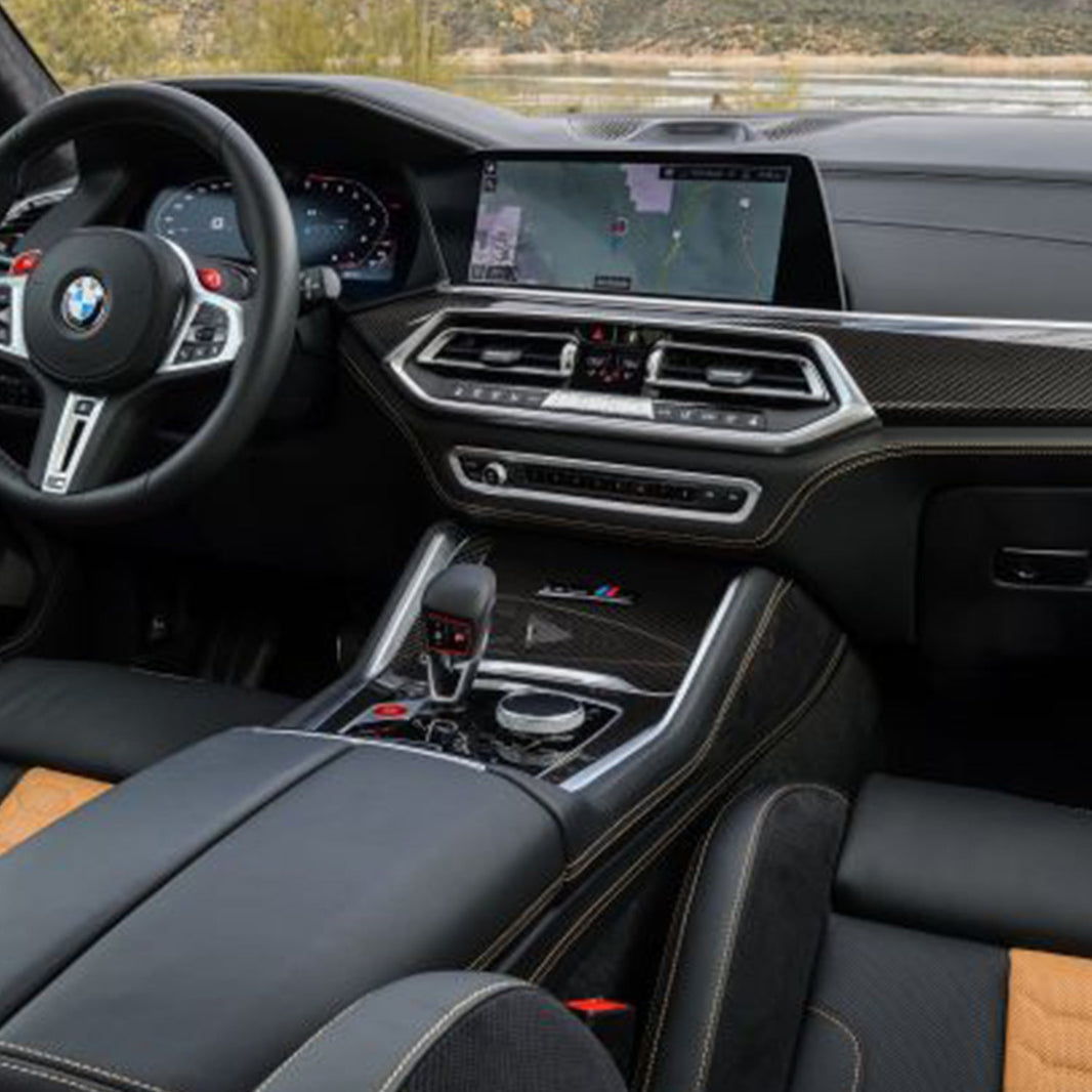 Genuine BMW F95 X5M & G05 X5 M Performance Carbon Fibre Centre Console Trim