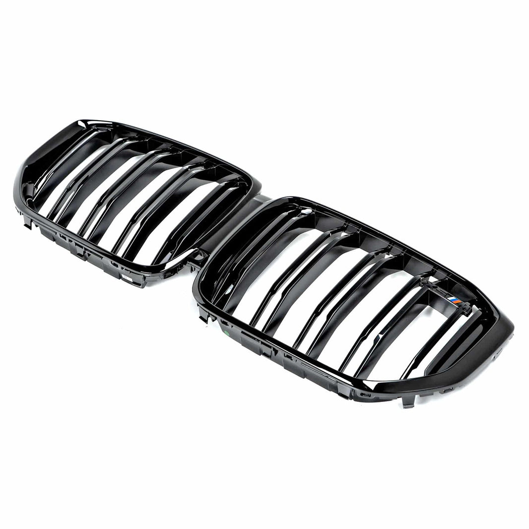 Genuine BMW F95 X5M OEM Front Grille In Gloss Black
