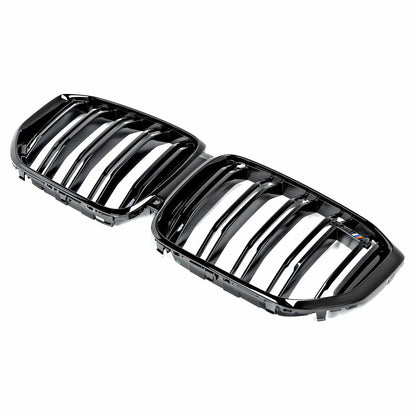 Genuine BMW F95 X5M OEM Front Grille In Gloss Black