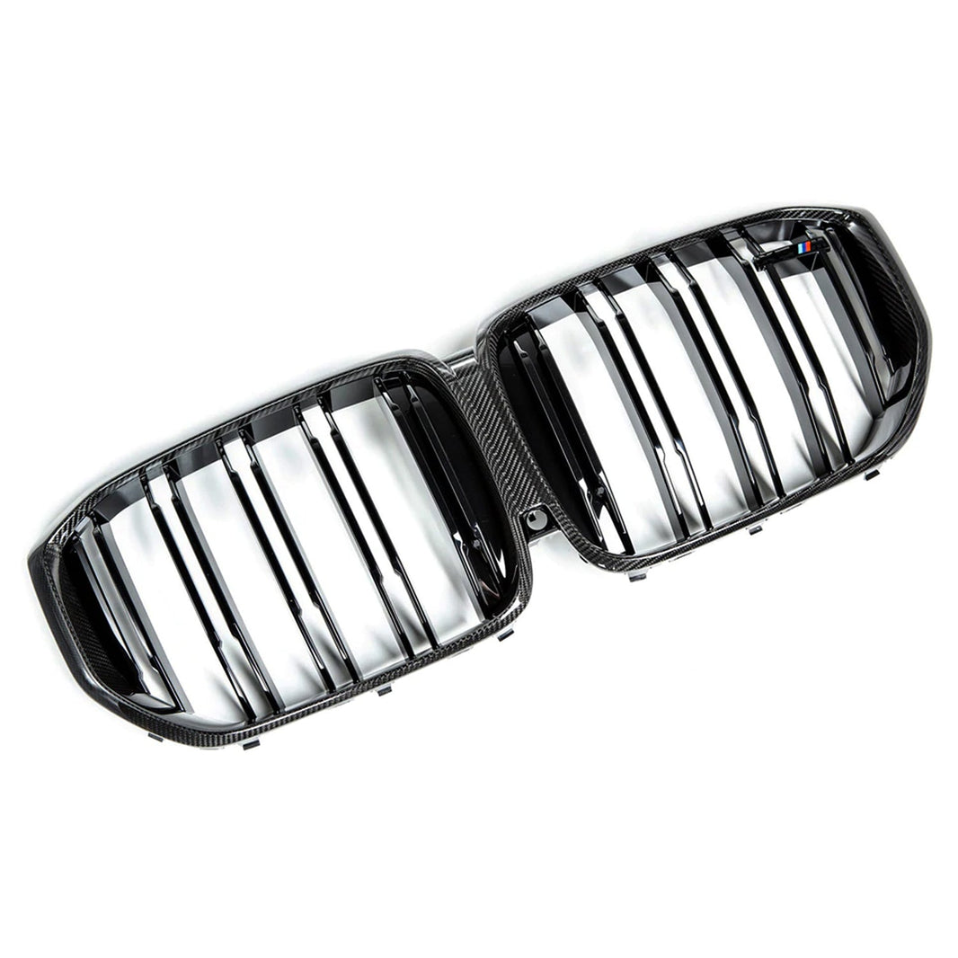 Genuine BMW F95 X5M M Performance Front Grille In Carbon Fibre & Gloss Black