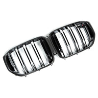 Genuine BMW F95 X5M M Performance Front Grille In Carbon Fibre & Gloss Black