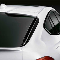 Genuine BMW F96 X6M & G06 X6 M Performance Rear Window Tail Fins In Gloss Black